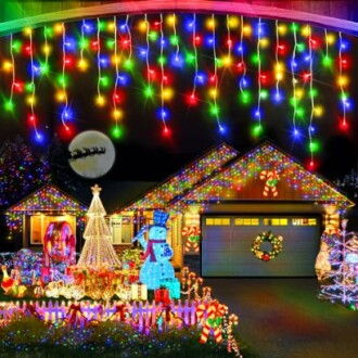 66ft Christmas Lights Decorations Outdoor